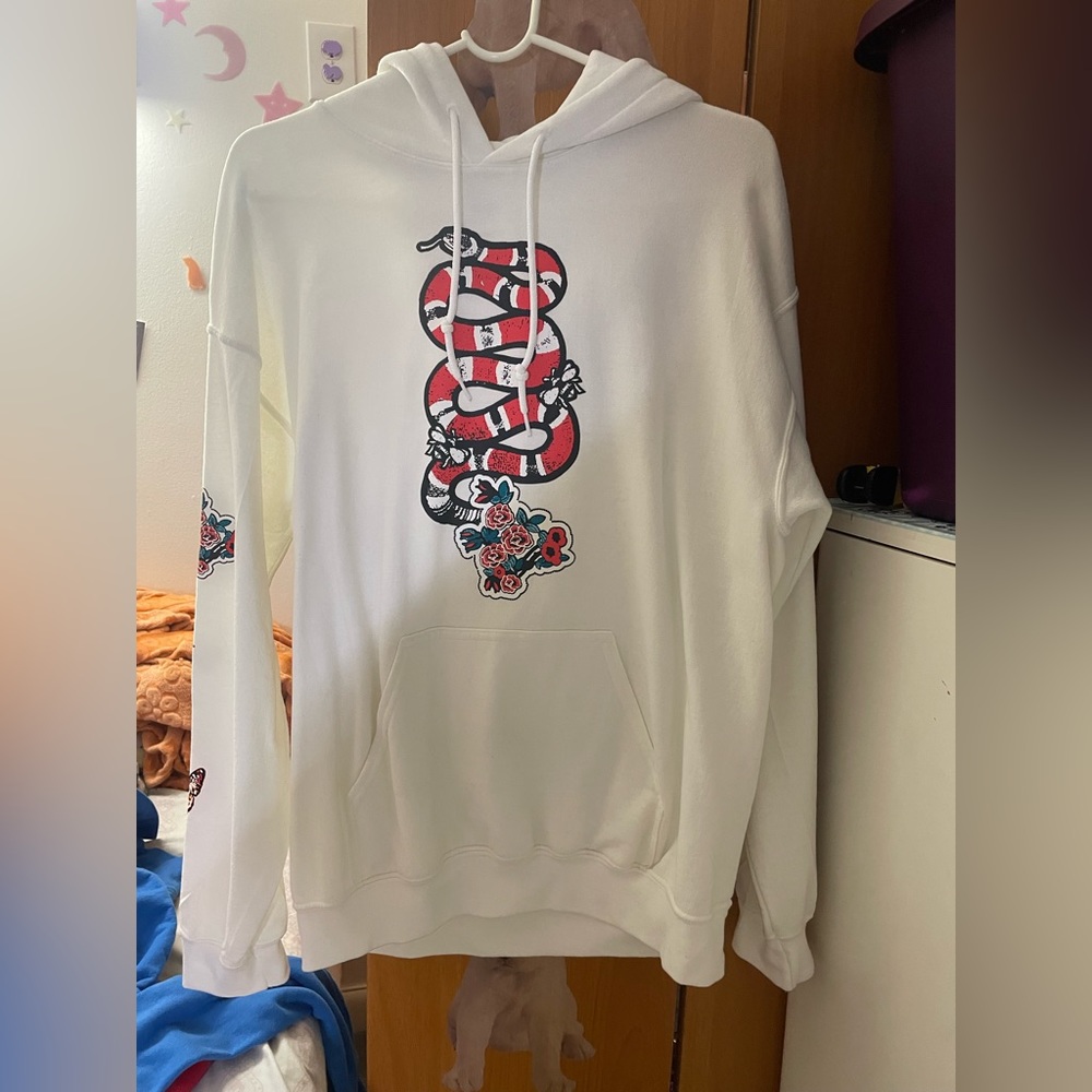 Snake and Rose Hoodie